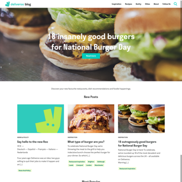 Deliveroo - Food home delivery - home